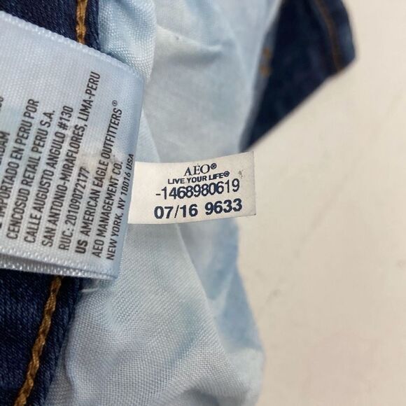 American Eagle 360 Stretch Ripped Jeggings Womens size 2 short - Picture 8 of 10